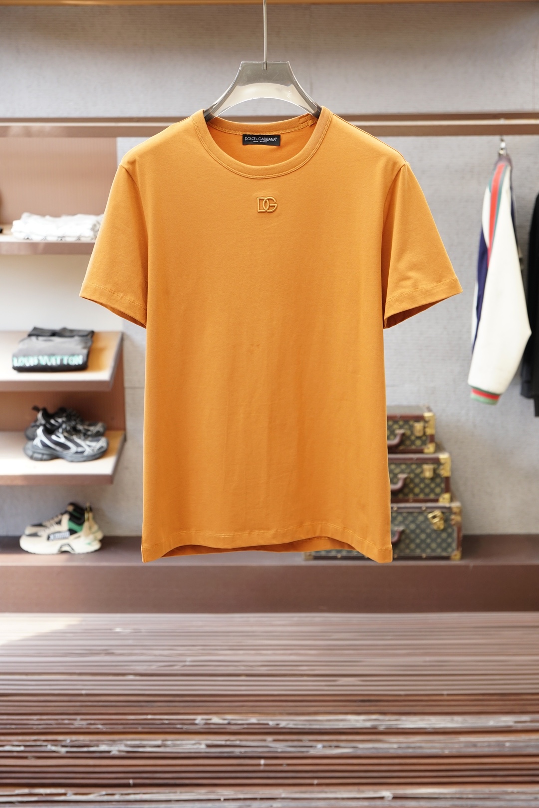 DG-2026ss新品上线🔥🔥🔥 Dolce & Gabban*.杜嘉班纳男士百搭短袖 T 恤，时尚休闲