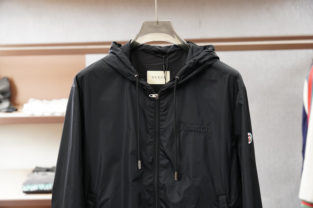 Gucci古奇💜「2026」SS新品火爆上市💜💟质量💟工艺💟设计💟剪裁💌甄选定制高端夹克 兼具柔软亲肤与