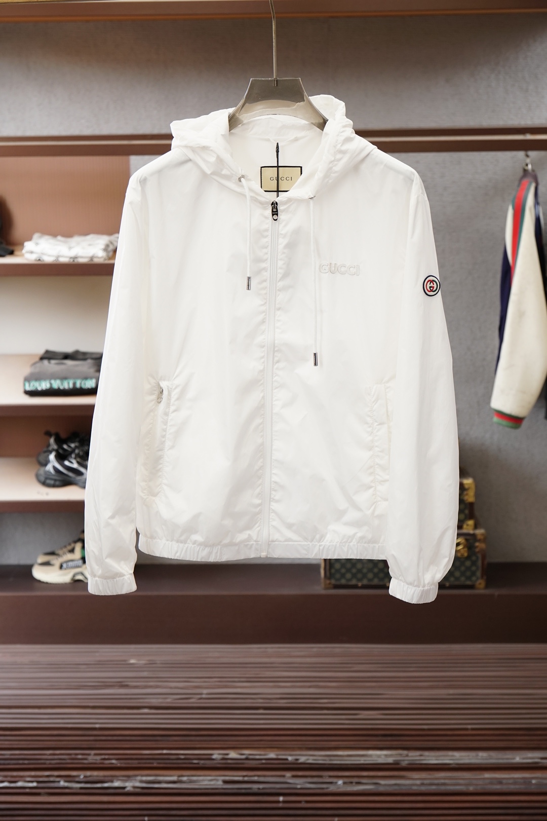 Gucci古奇💜「2026」SS新品火爆上市💜💟质量💟工艺💟设计💟剪裁💌甄选定制高端夹克 兼具柔软亲肤与