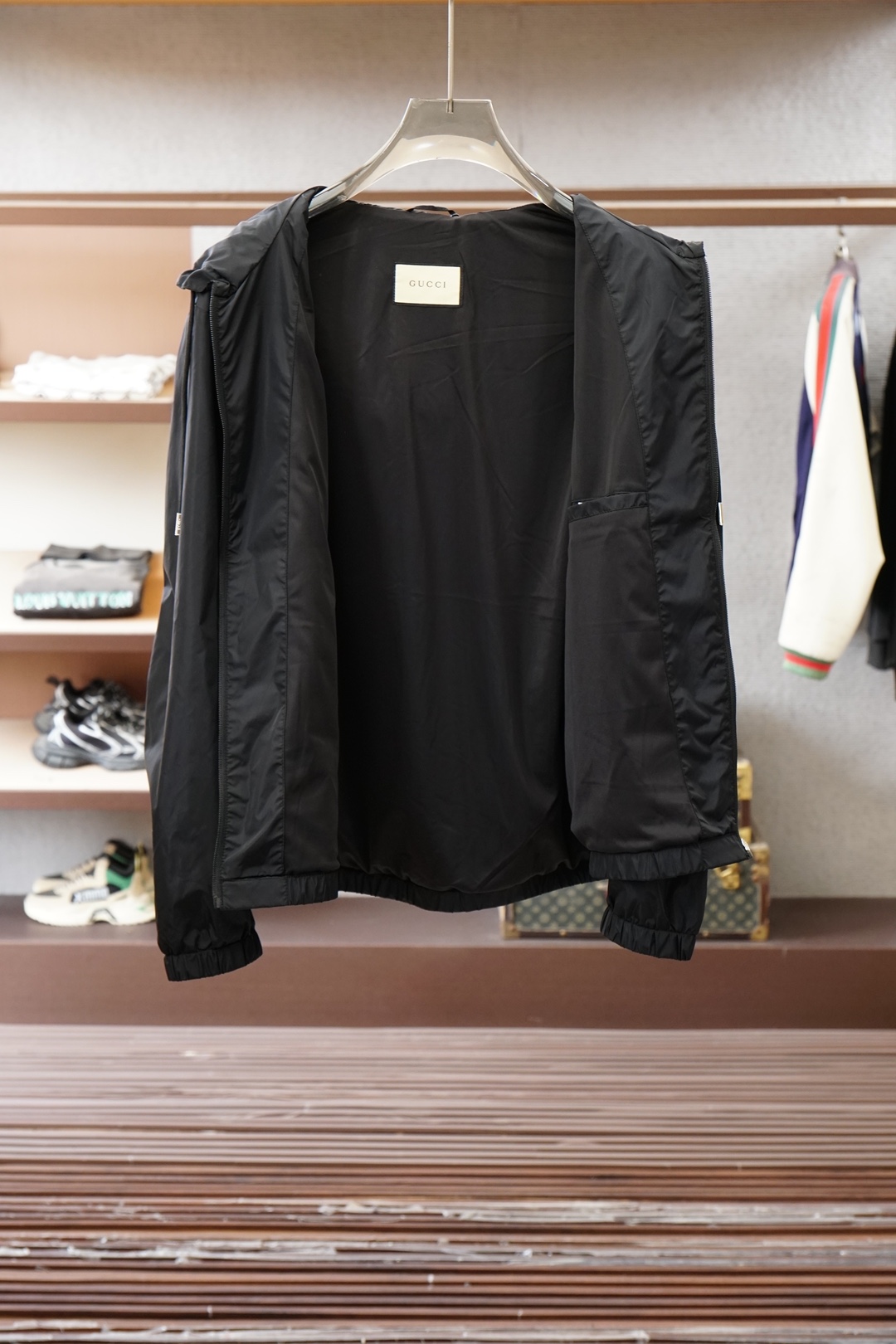 Gucci古奇💜「2026」SS新品火爆上市💜💟质量💟工艺💟设计💟剪裁💌甄选定制高端夹克 兼具柔软亲肤与