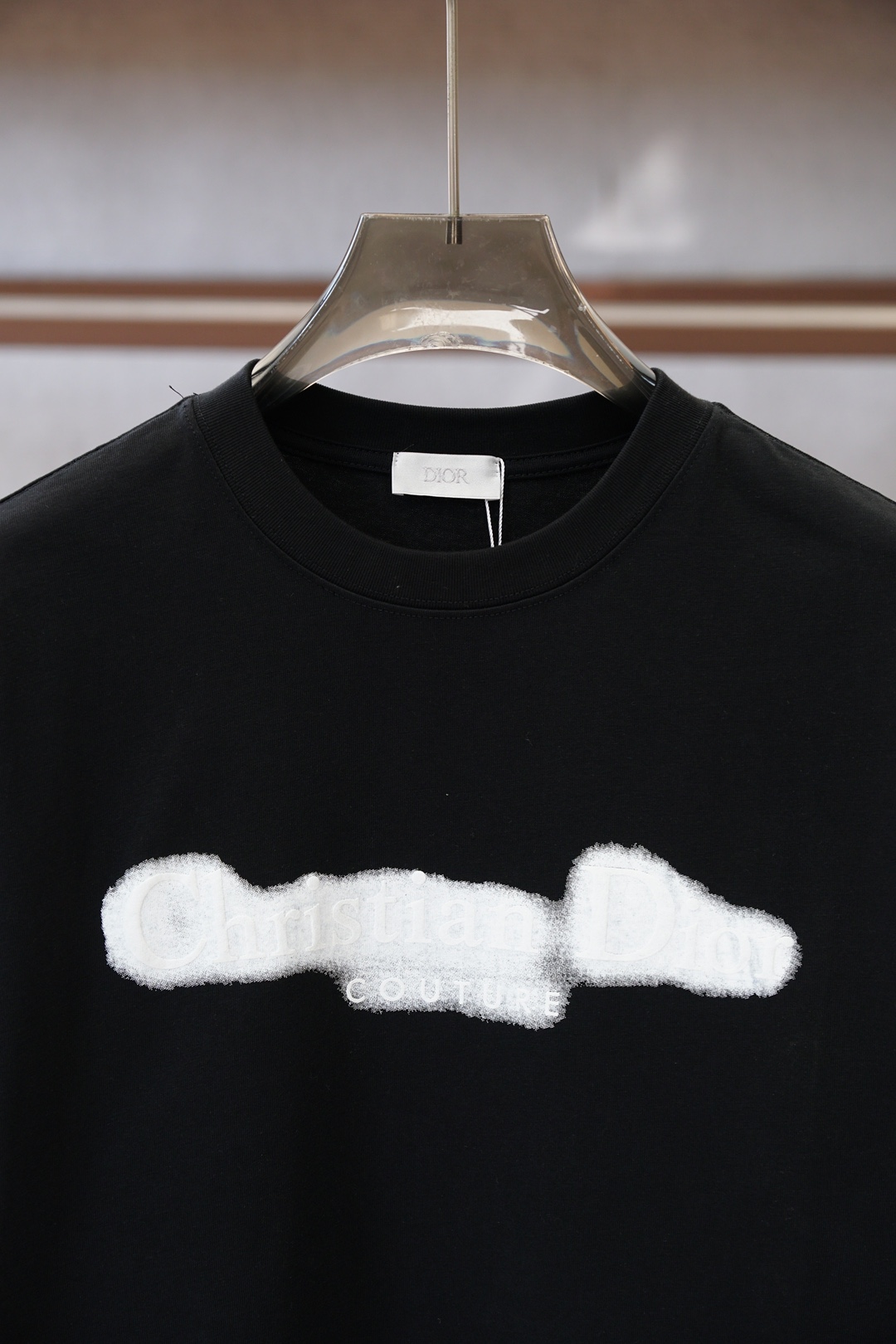 Dior迪奥-2026春夏新款首发专柜最新款短袖圆领T恤 高端订制 设计前卫时尚！品牌logo重工艺设计