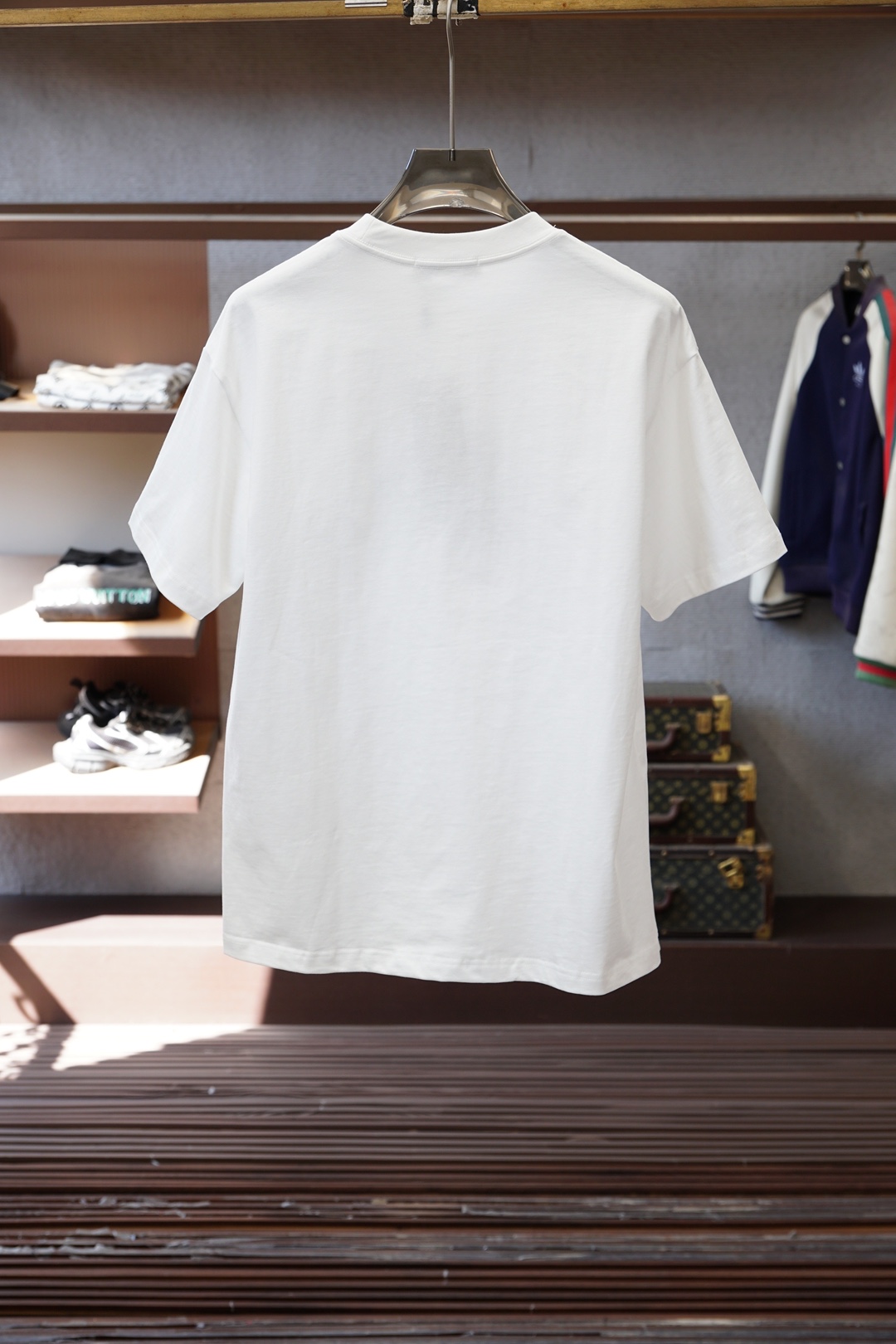 BBR巴宝莉-2026春夏新款首发专柜最新款短袖圆领T恤 高端订制 设计前卫时尚！品牌logo重工艺设计