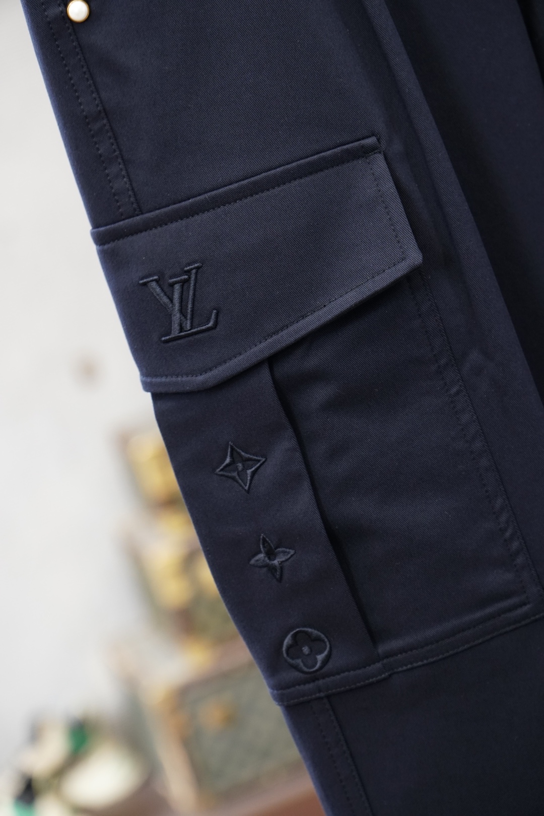 LV💜「2026」SS新品火爆上市💜💟质量💟工艺💟设计💟剪裁💌甄选定制高端长绒棉休闲裤 兼具柔软亲肤与抗