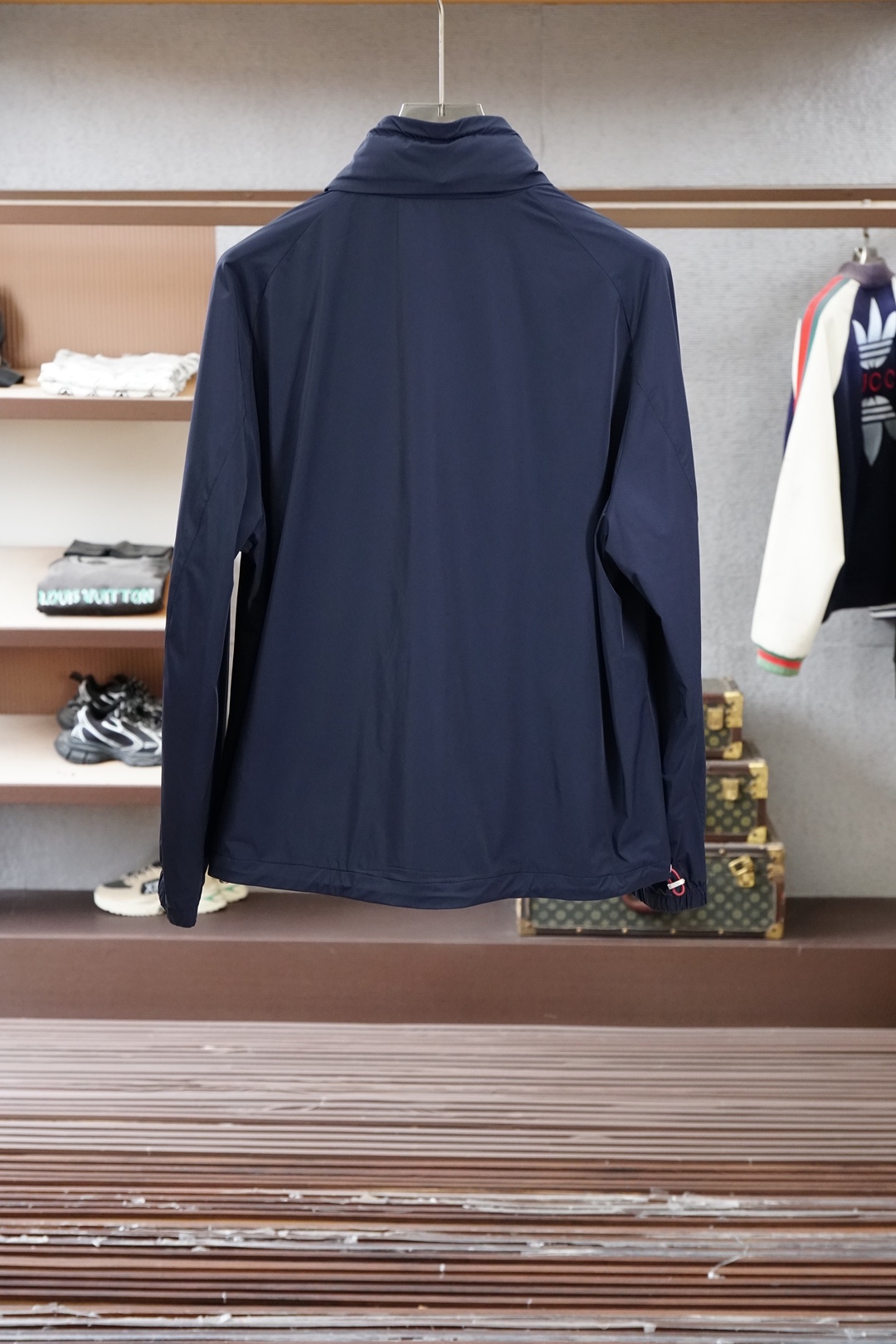 Loro piana-🔥🔥春夏新款休闲商务立领夹克外套 高端品质、版型面料五金都是专柜1:1定制，透气舒