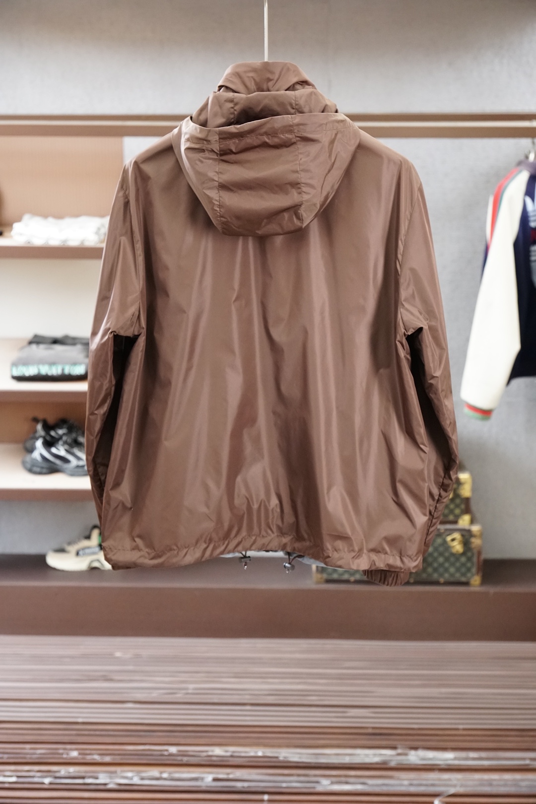 Prada普拉达-🔥🔥春夏双面新款连帽休闲双面夹克外套 高端品质、版型面料五金都是专柜1:1定制，透气舒