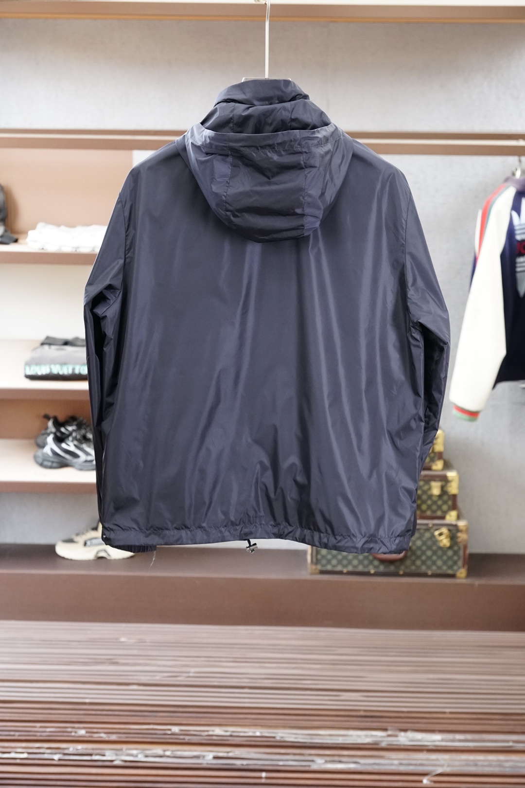 Prada普拉达-🔥🔥春夏双面新款连帽休闲双面夹克外套 高端品质、版型面料五金都是专柜1:1定制，透气舒