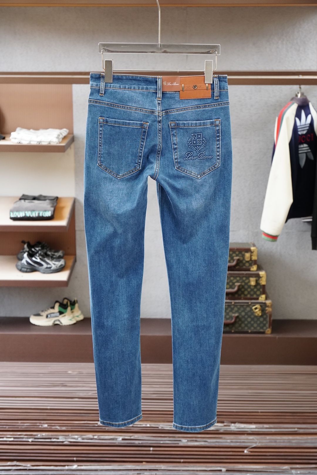 Loro piana2026春夏直筒牛仔裤系列新品教父级洗水牛仔裤 🦋🪆🌻🧀🍍奢华感ss官网专柜9000