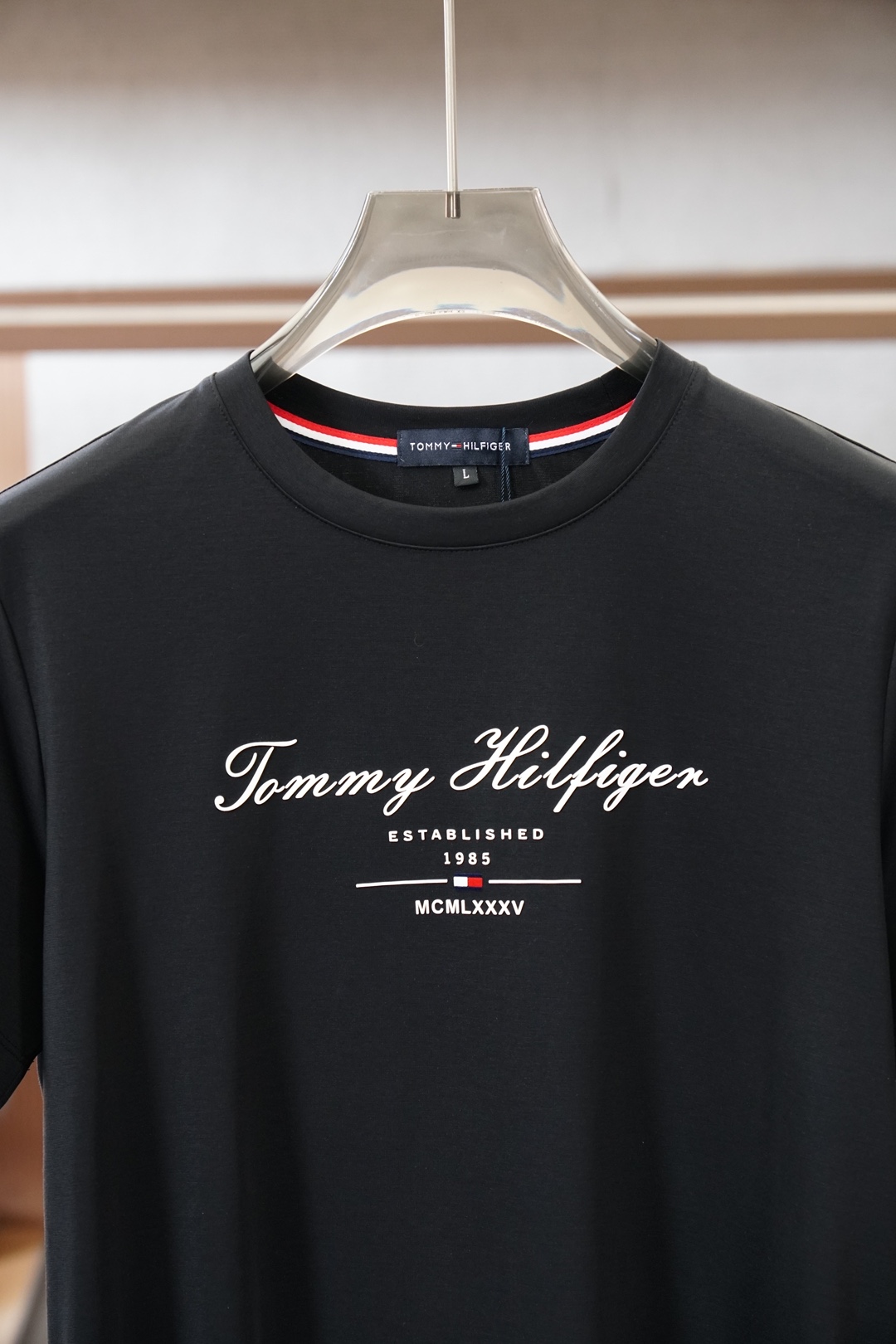 Tommy/2026早春ss系列新品🎉🎉🌷🌻😇P/男士短袖👍🏼时尚经典圆领设计！奢华品牌字母LOGO搭配