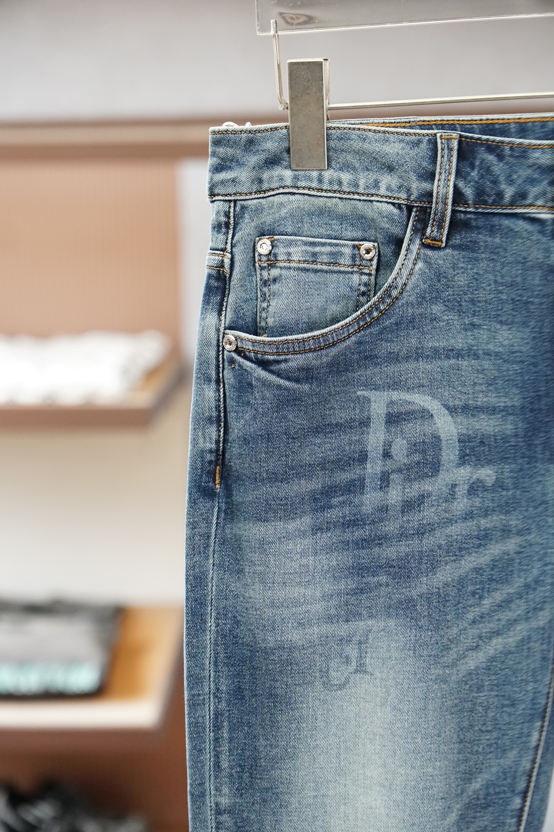 Dior迪奥-P✨➕🛒🍟2026春夏牛仔裤微弹力臻选上等面料 后袋专柜新元素刺绣 爆赞款 帅气柔软亲肤面