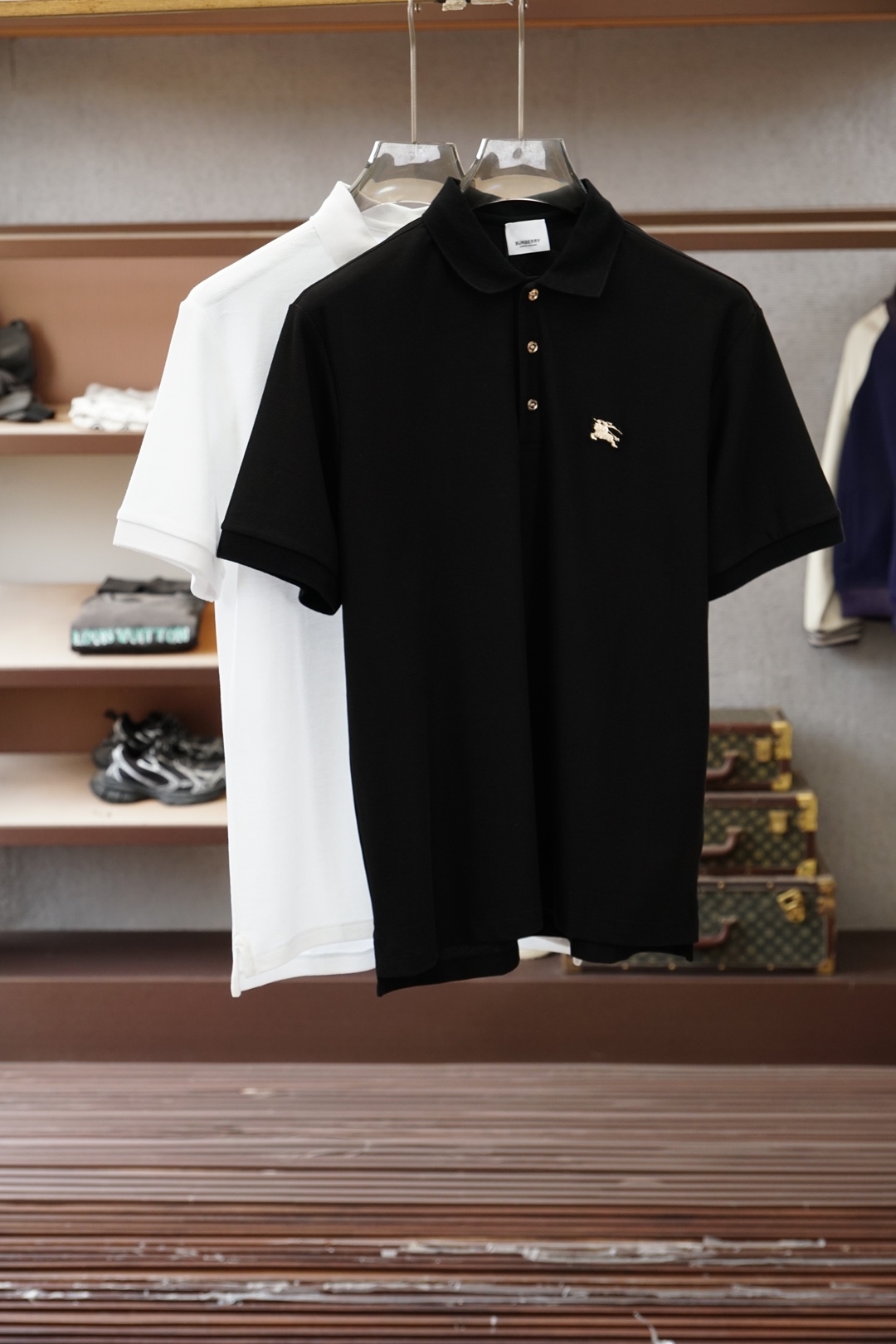 BBR 巴宝莉/正品原单翻领 TB刺绣POLO衫 正品代工厂原厂出品 （看实物图）一如既往 采用BBR定