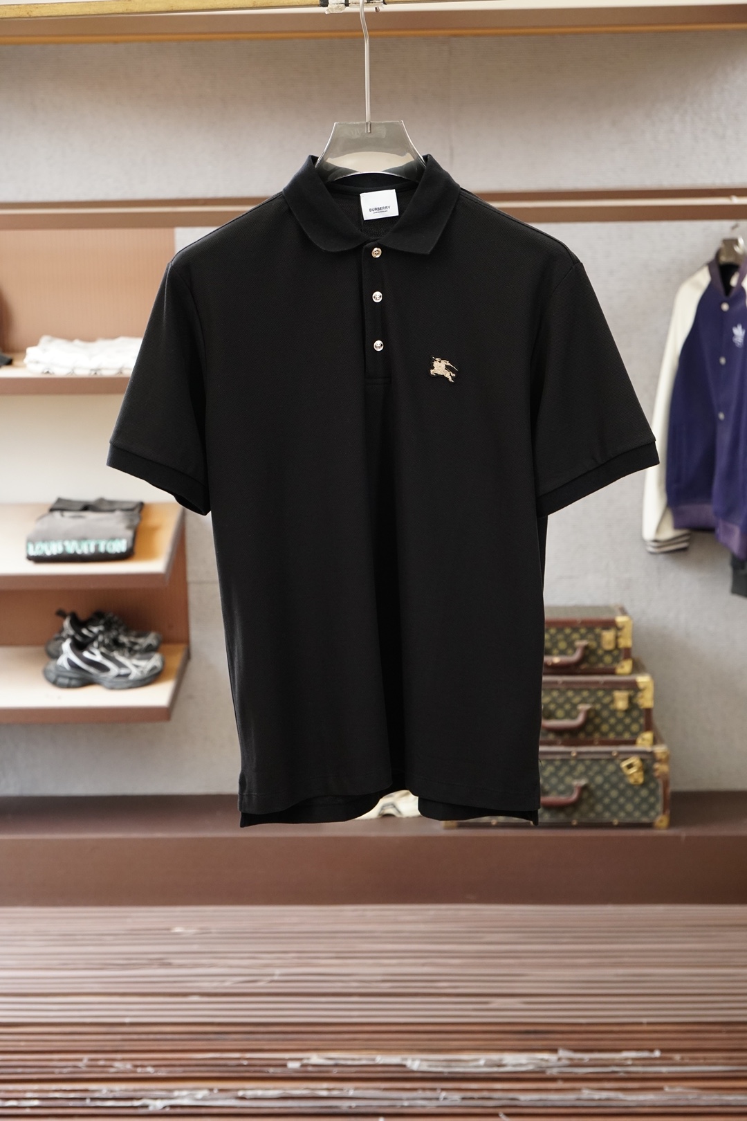 BBR 巴宝莉/正品原单翻领 TB刺绣POLO衫 正品代工厂原厂出品 （看实物图）一如既往 采用BBR定
