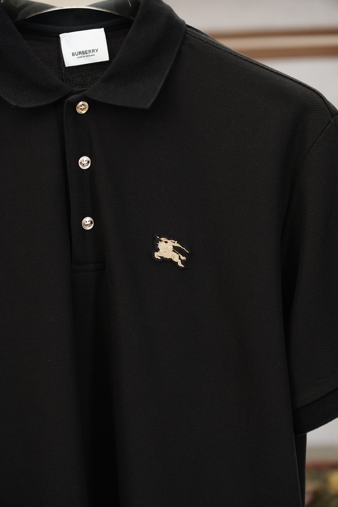 BBR 巴宝莉/正品原单翻领 TB刺绣POLO衫 正品代工厂原厂出品 （看实物图）一如既往 采用BBR定