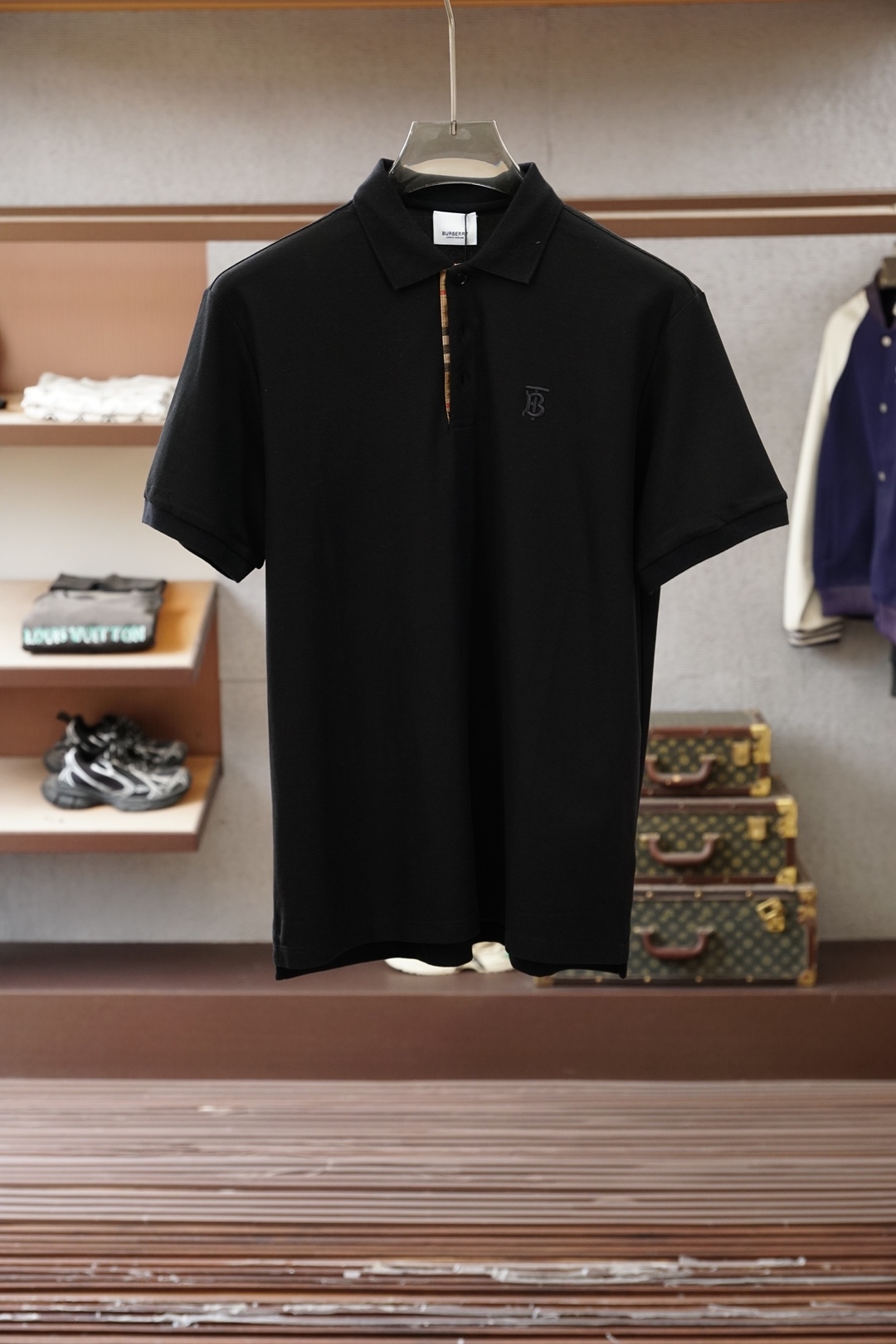 BBR巴宝莉/2026正品原单 金属标 翻领 POLO衫 正品代工厂原厂出品 （看实物图）一如既往 采用