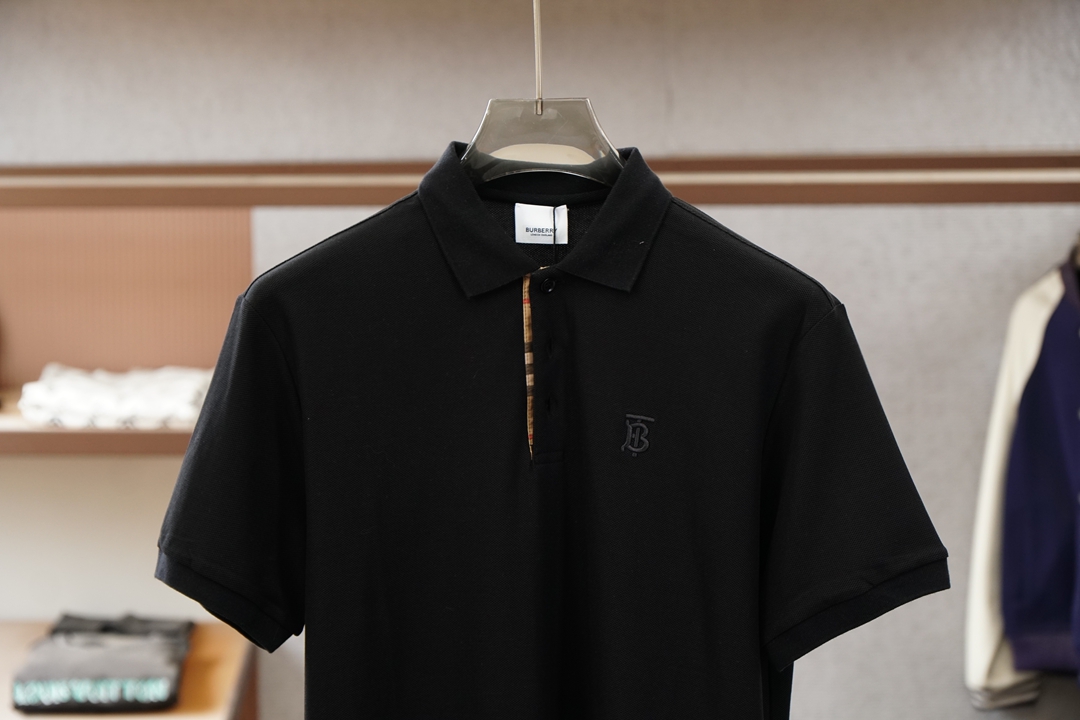 BBR巴宝莉/2026正品原单 金属标 翻领 POLO衫 正品代工厂原厂出品 （看实物图）一如既往 采用