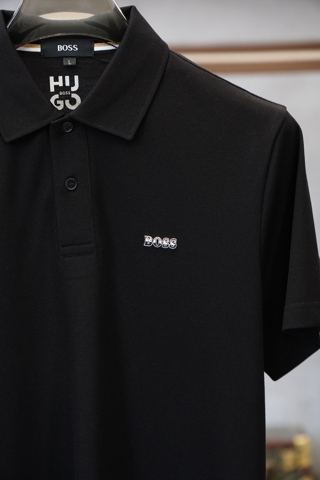 Boss-2026ss新品上线🔥🔥🔥经典焕新高端珠地Polo衫 面料黑科技，穿出来的舒适奢感，采用双面珠