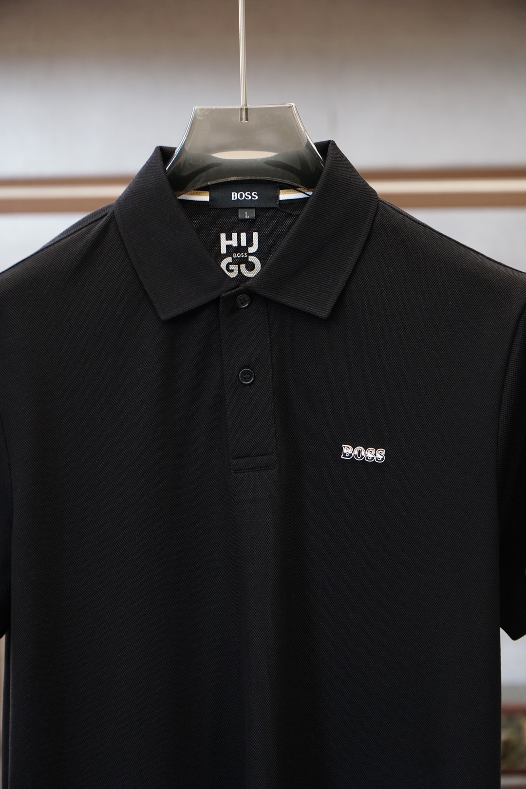 Boss-2026ss新品上线🔥🔥🔥经典焕新高端珠地Polo衫 面料黑科技，穿出来的舒适奢感，采用双面珠