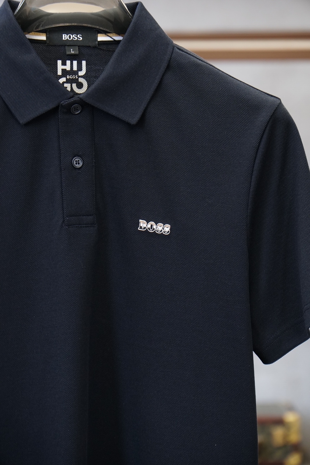 Boss-2026ss新品上线🔥🔥🔥经典焕新高端珠地Polo衫 面料黑科技，穿出来的舒适奢感，采用双面珠