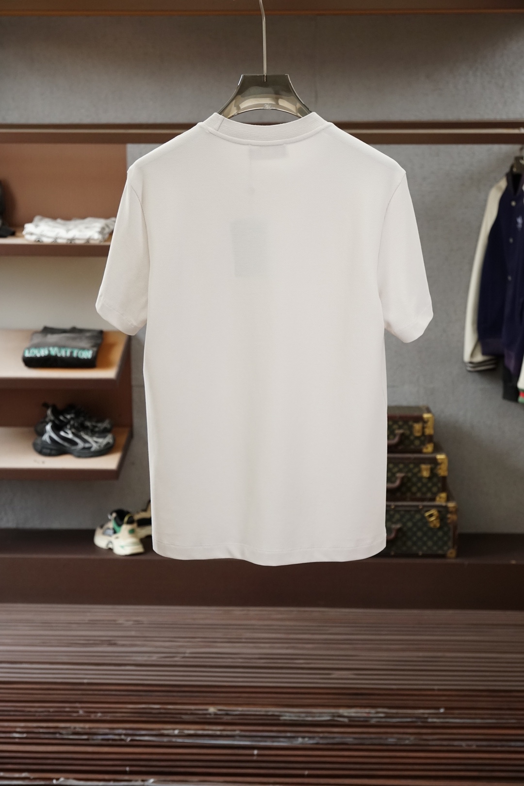 loro Piana-2026春夏新款男女同款👫短袖T恤！时尚休闲短袖T恤衫！胸前字母logo图案刺绣设