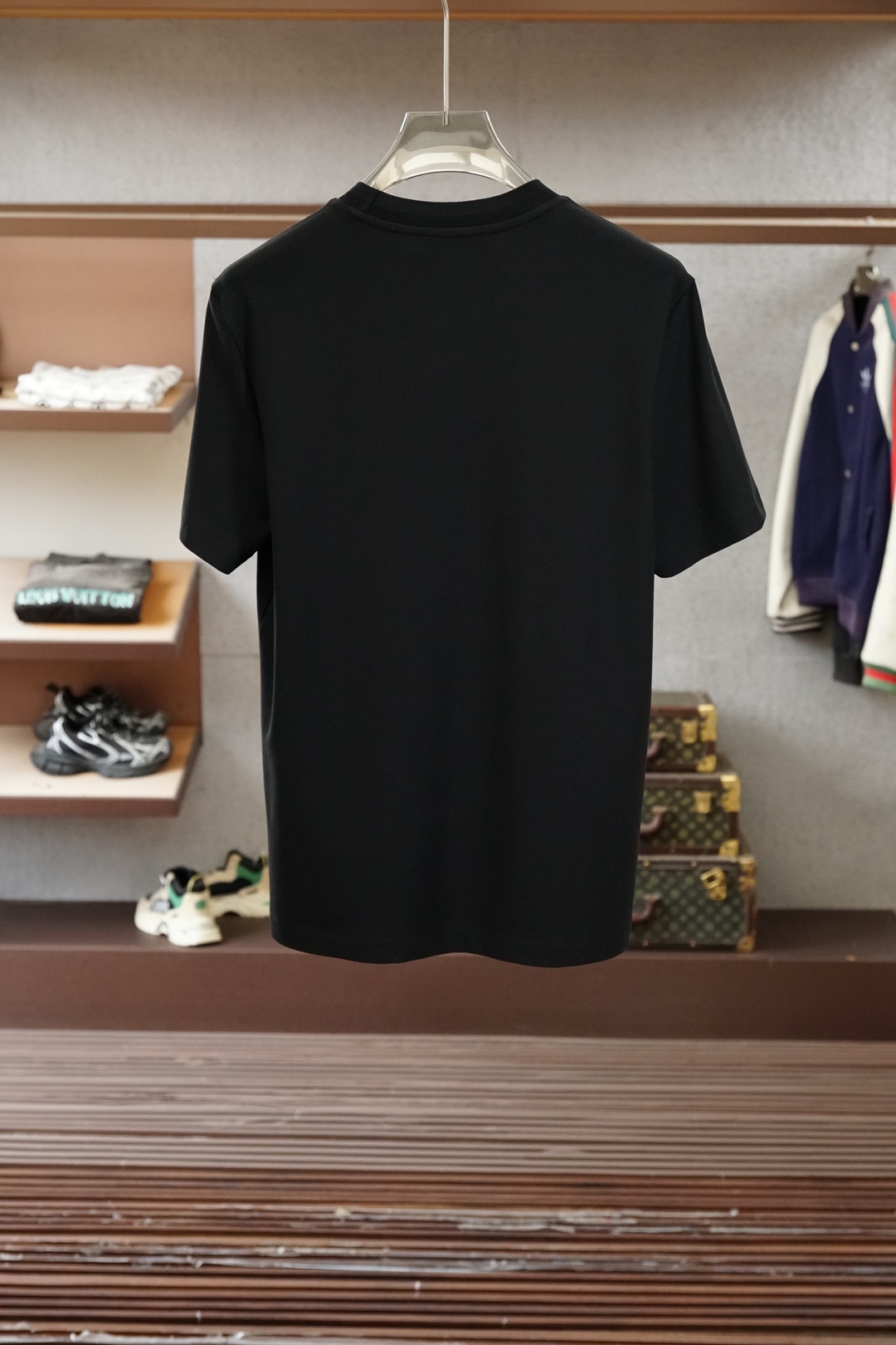 loro Piana-2026春夏新款男女同款👫短袖T恤！时尚休闲短袖T恤衫！胸前字母logo图案刺绣设