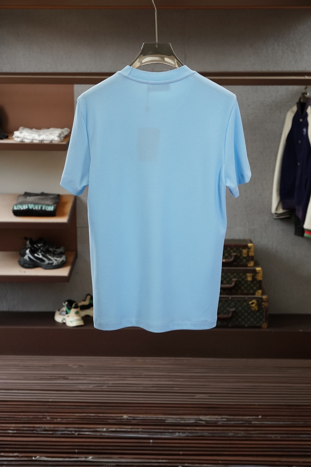 loro Piana-2026春夏新款男女同款👫短袖T恤！时尚休闲短袖T恤衫！胸前字母logo图案刺绣设