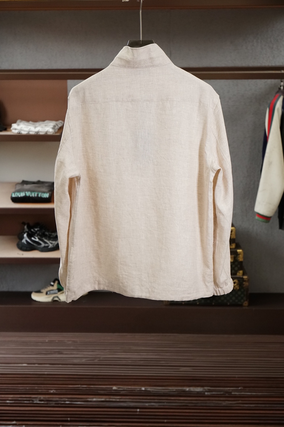 loro Piana-🔥🔥春夏新款休闲商务立领夹克外套 高端品质、版型面料五金都是专柜1:1定制，透气舒