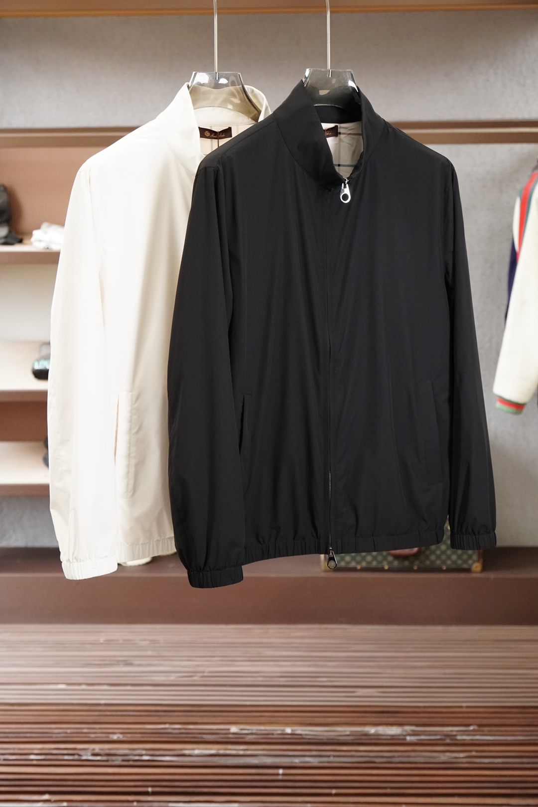 loro Piana-🔥🔥春夏新款休闲商务立领夹克外套 高端品质、版型面料五金都是专柜1:1定制，透气舒