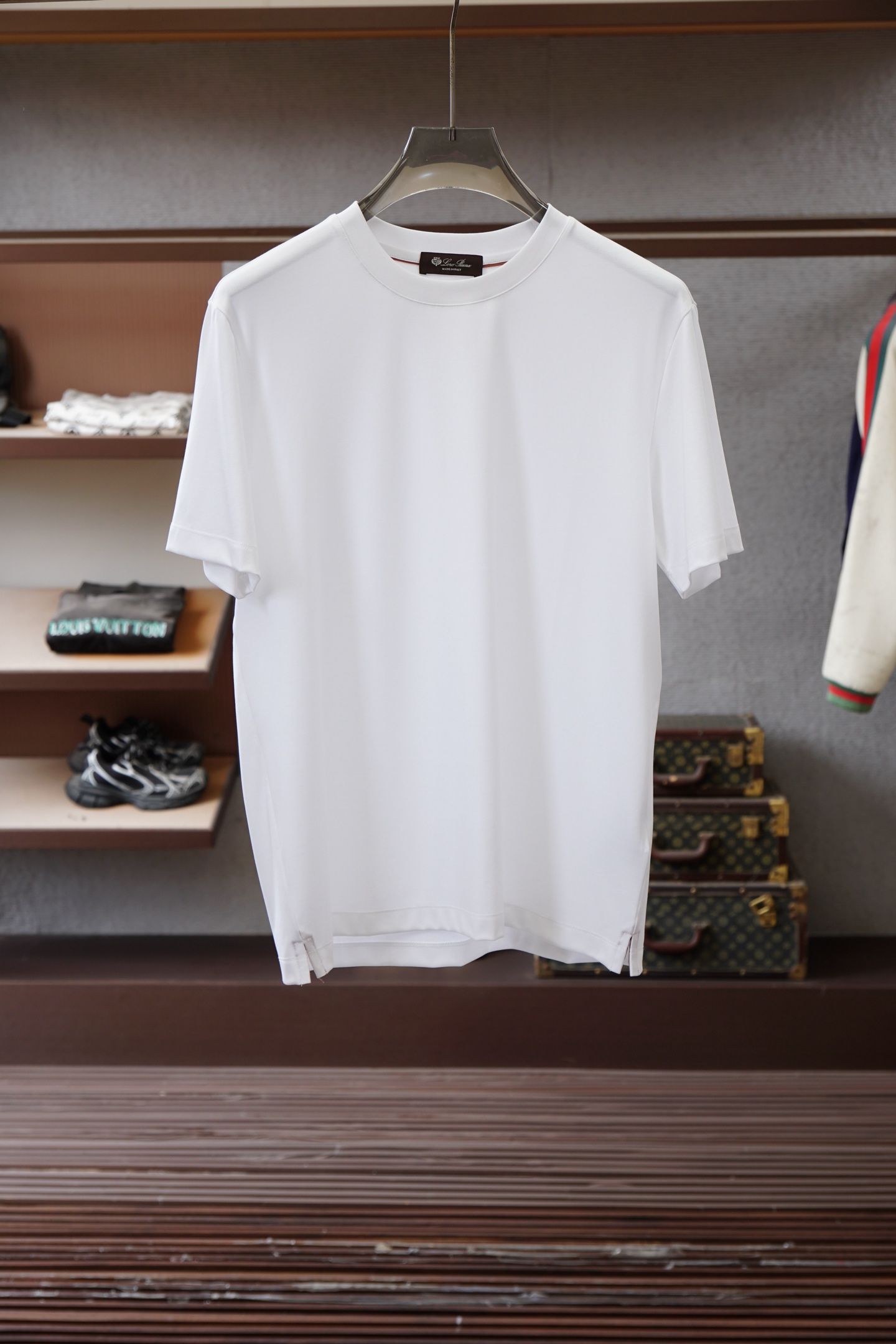 loro Piana loro Piana 2026ss新款纯色圆领短袖T恤， 百搭款式 任何人都可以轻