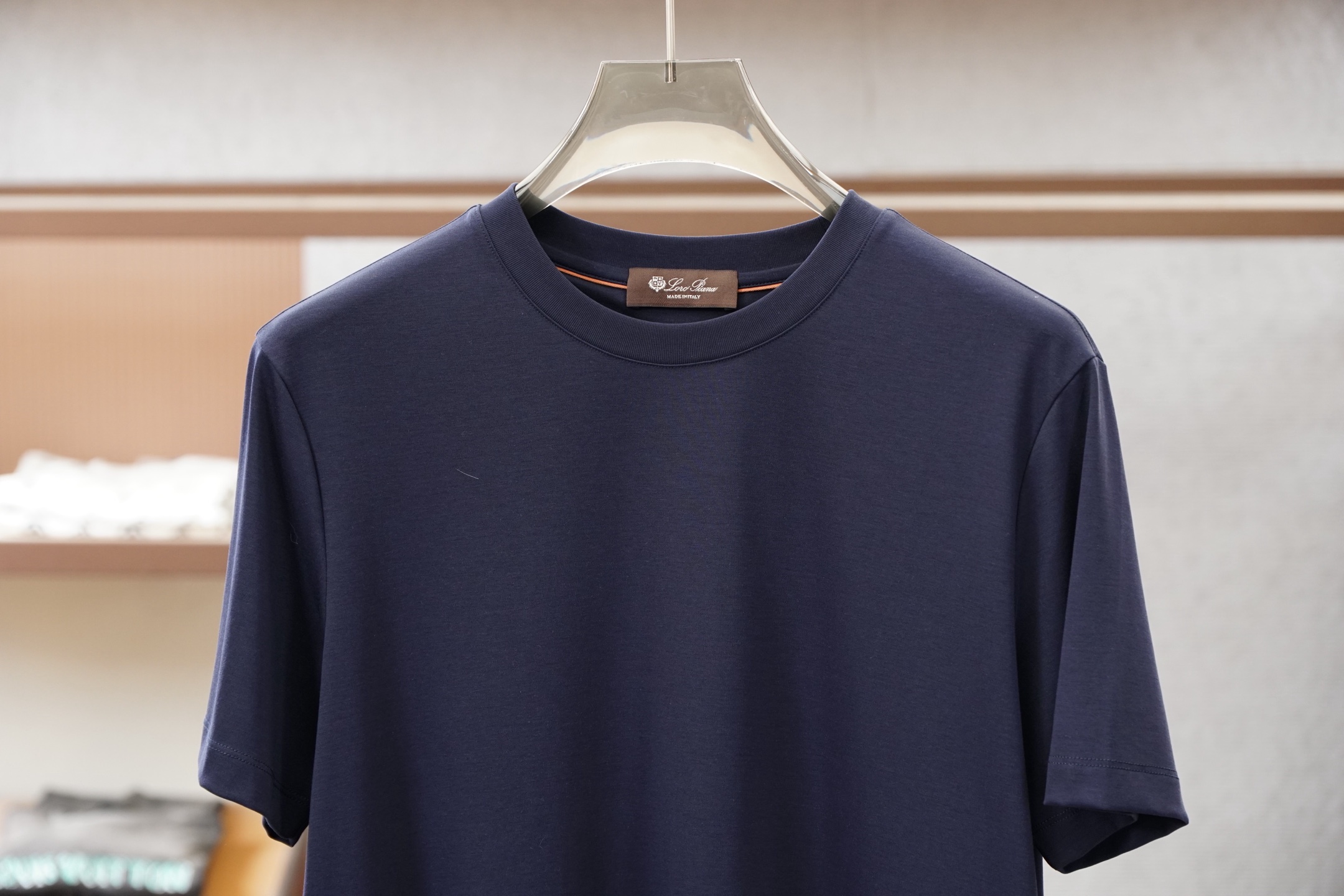 loro Piana loro Piana 2026ss新款纯色圆领短袖T恤， 百搭款式 任何人都可以轻