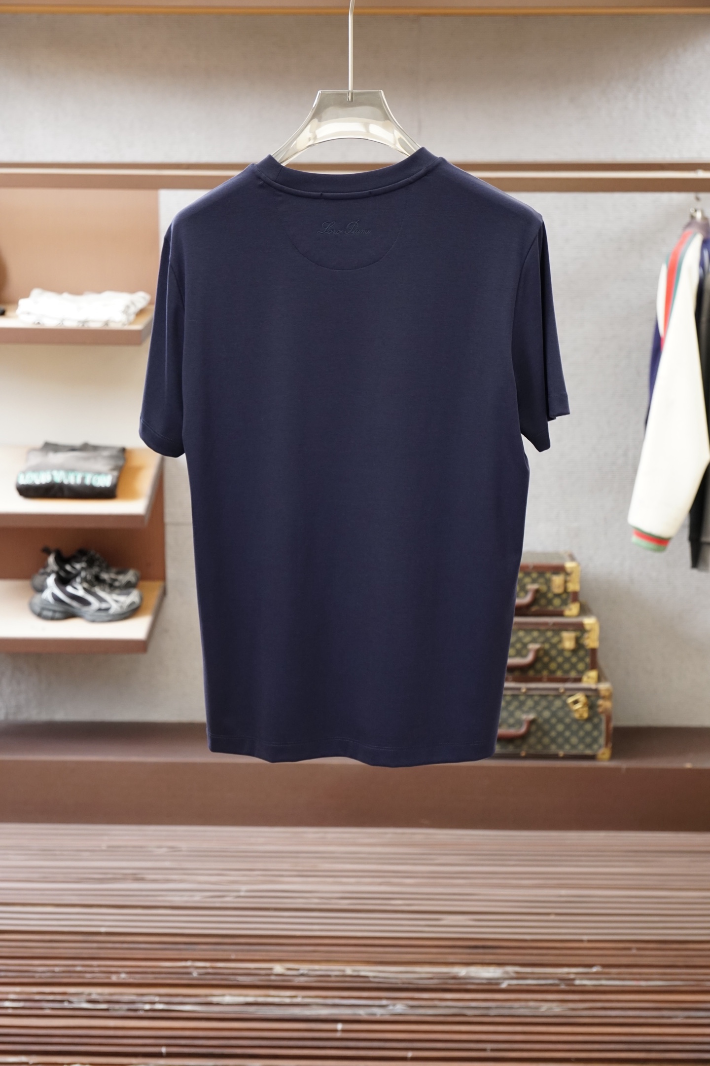 loro Piana loro Piana 2026ss新款纯色圆领短袖T恤， 百搭款式 任何人都可以轻