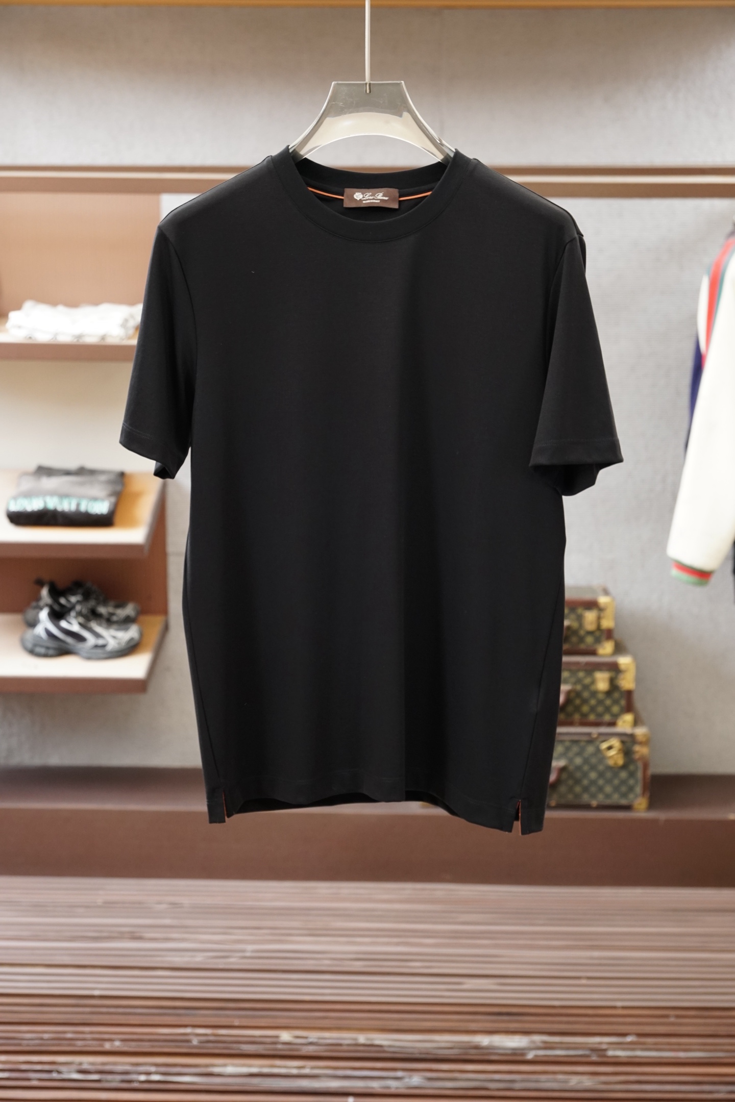 loro Piana loro Piana 2026ss新款纯色圆领短袖T恤， 百搭款式 任何人都可以轻