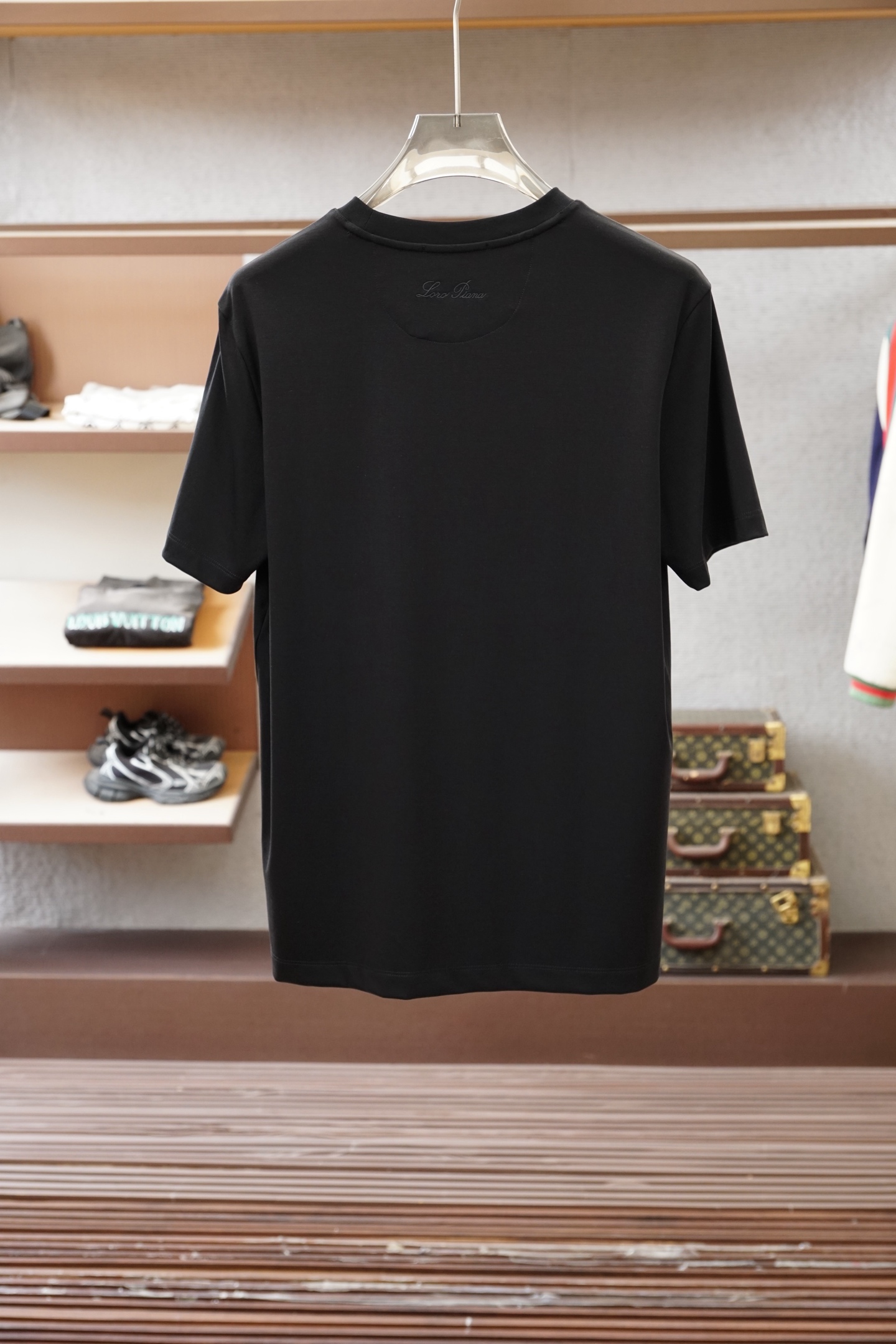 loro Piana loro Piana 2026ss新款纯色圆领短袖T恤， 百搭款式 任何人都可以轻
