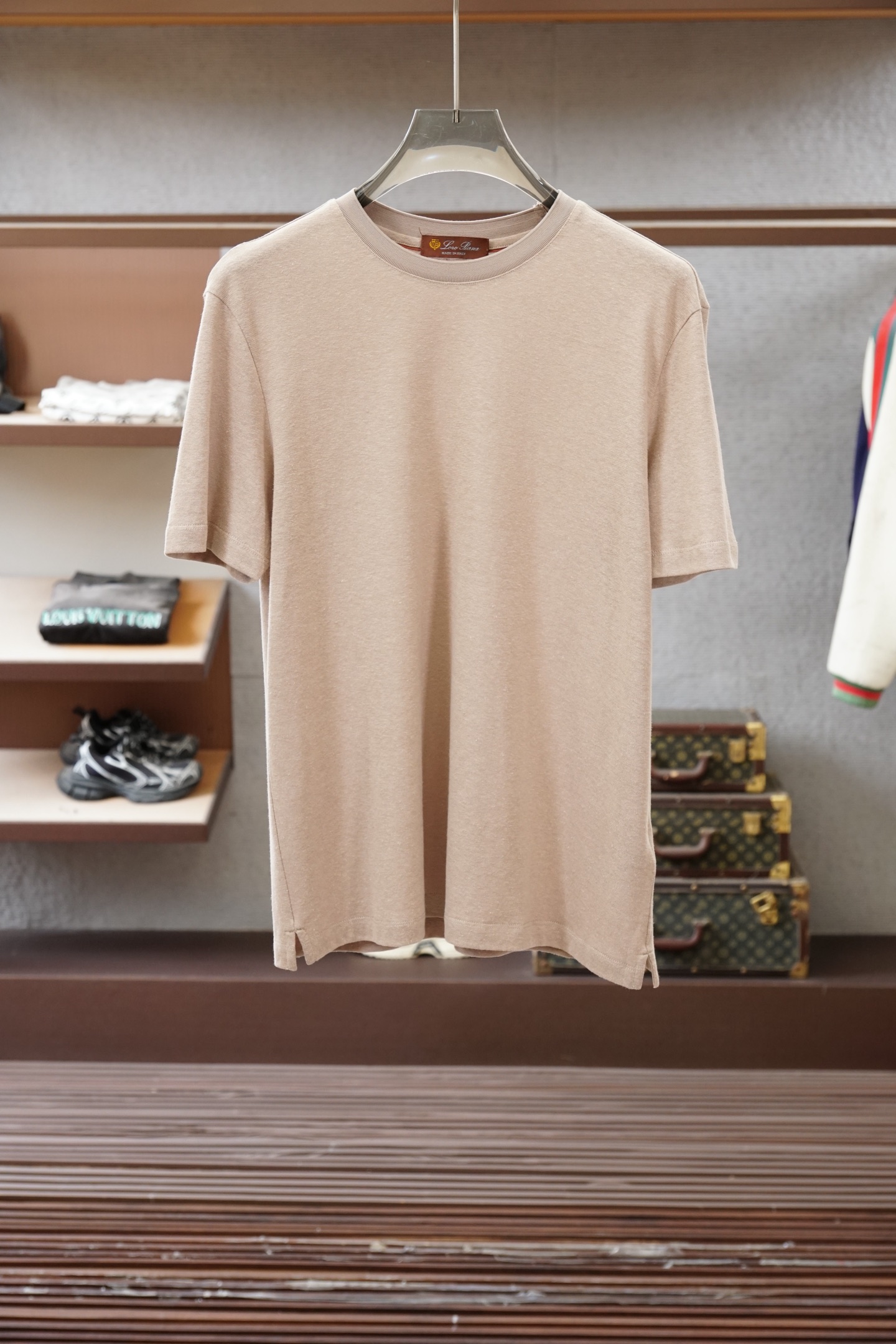 loro Piana loro Piana 2026ss新款纯色圆领短袖T恤， 百搭款式 任何人都可以轻