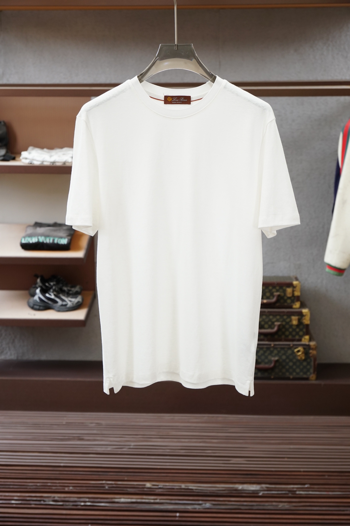 loro Piana loro Piana 2026ss新款纯色圆领短袖T恤， 百搭款式 任何人都可以轻