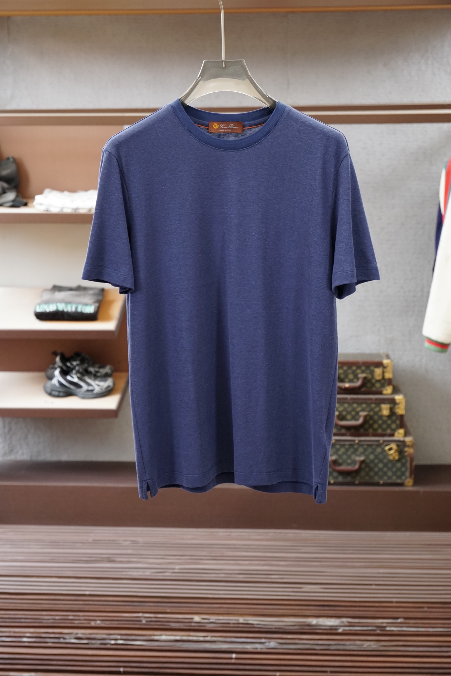 loro Piana loro Piana 2026ss新款纯色圆领短袖T恤， 百搭款式 任何人都可以轻