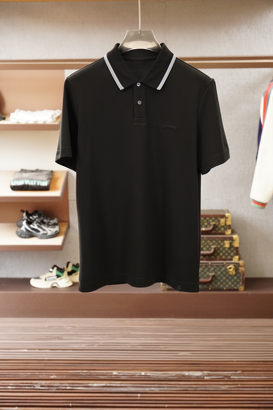 ，布莱尼奥-全棉珠地 Polo这件Dior Clover Polo衫，以全面珠地棉为基底，重新定义了男士