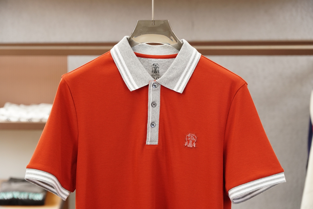 bc，2026春夏ss新品Polo上线，Brunello Cucinelli. 经典焕新高端珠地Polo