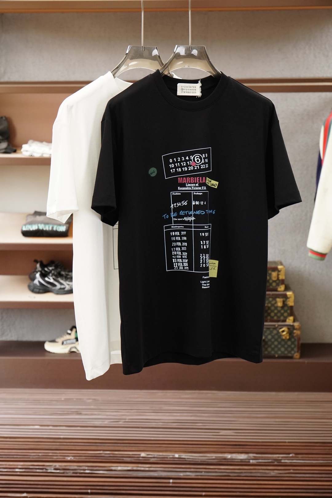 马吉拉/2026ss新品上线🔥🔥🔥MM6-马吉拉印花双面布短袖T恤 甄选高支双面布面料，一面细腻亲肤，一
