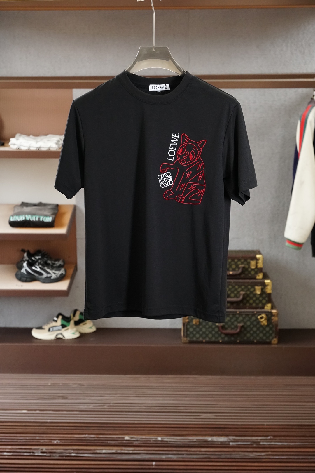 罗意威_Loewe/2026ss春夏新品/甄选高支双面双丝光棉面料，一面细腻亲肤，🤲🤠👏一面挺括有型，反