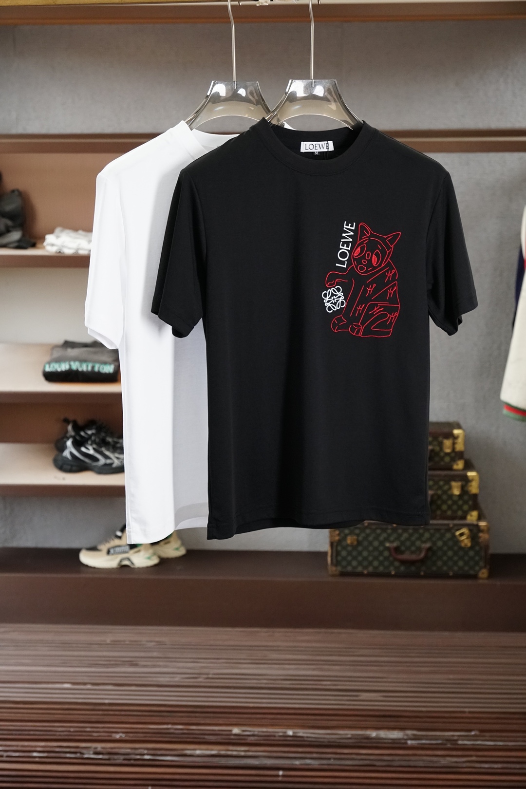 罗意威_Loewe/2026ss春夏新品/甄选高支双面双丝光棉面料，一面细腻亲肤，🤲🤠👏一面挺括有型，反