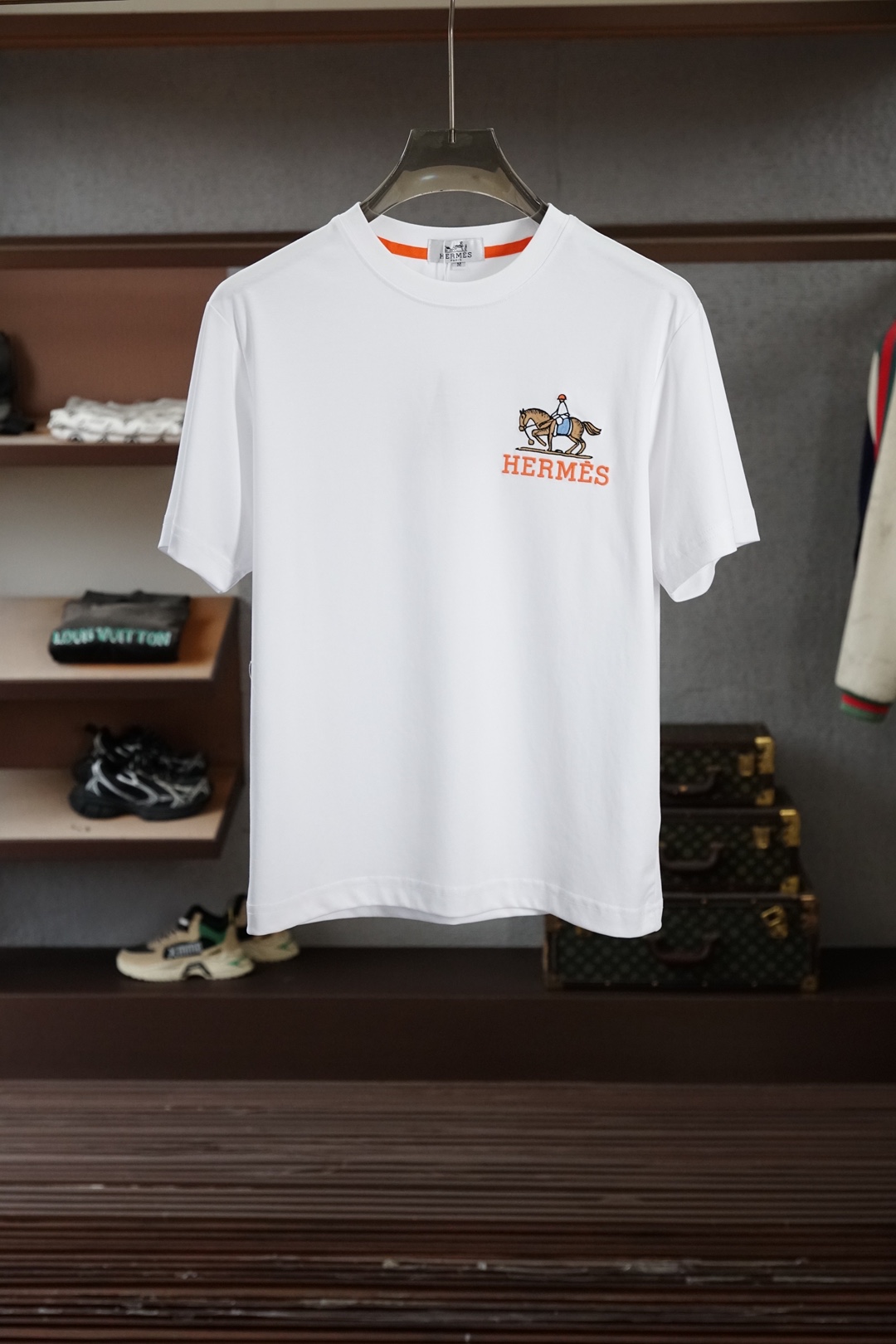 Hermes爱马仕2026ss春夏新品/甄选高支双面双丝光棉面料，一面细腻亲肤，🤲🤠👏一面挺括有型，反复