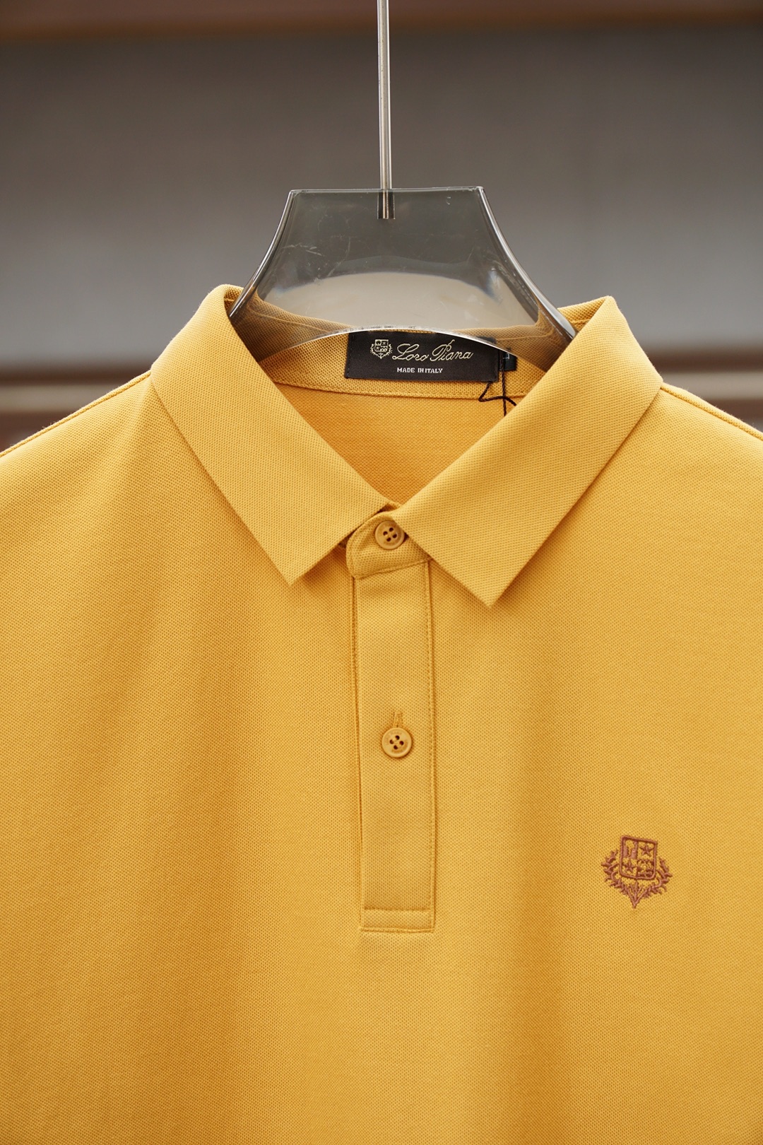 Loro Piana/26年夏季最新男士商务休闲款净版短袖POLO衫🎃🌺🌼香港贸易公司渠道货，高端意大利