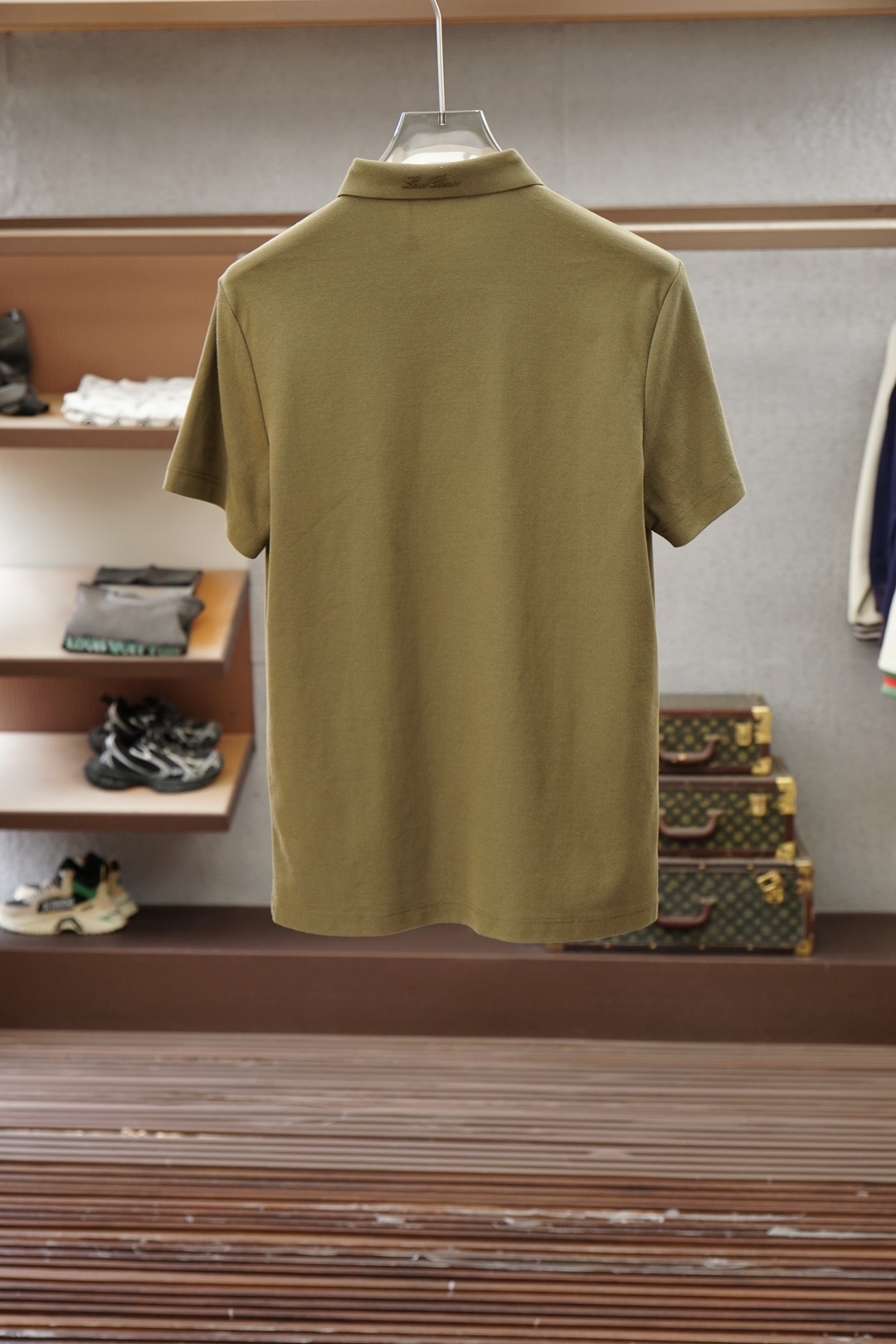 Loro Piana/26年夏季最新男士商务休闲款净版短袖POLO衫🎃🌺🌼香港贸易公司渠道货，高端意大利