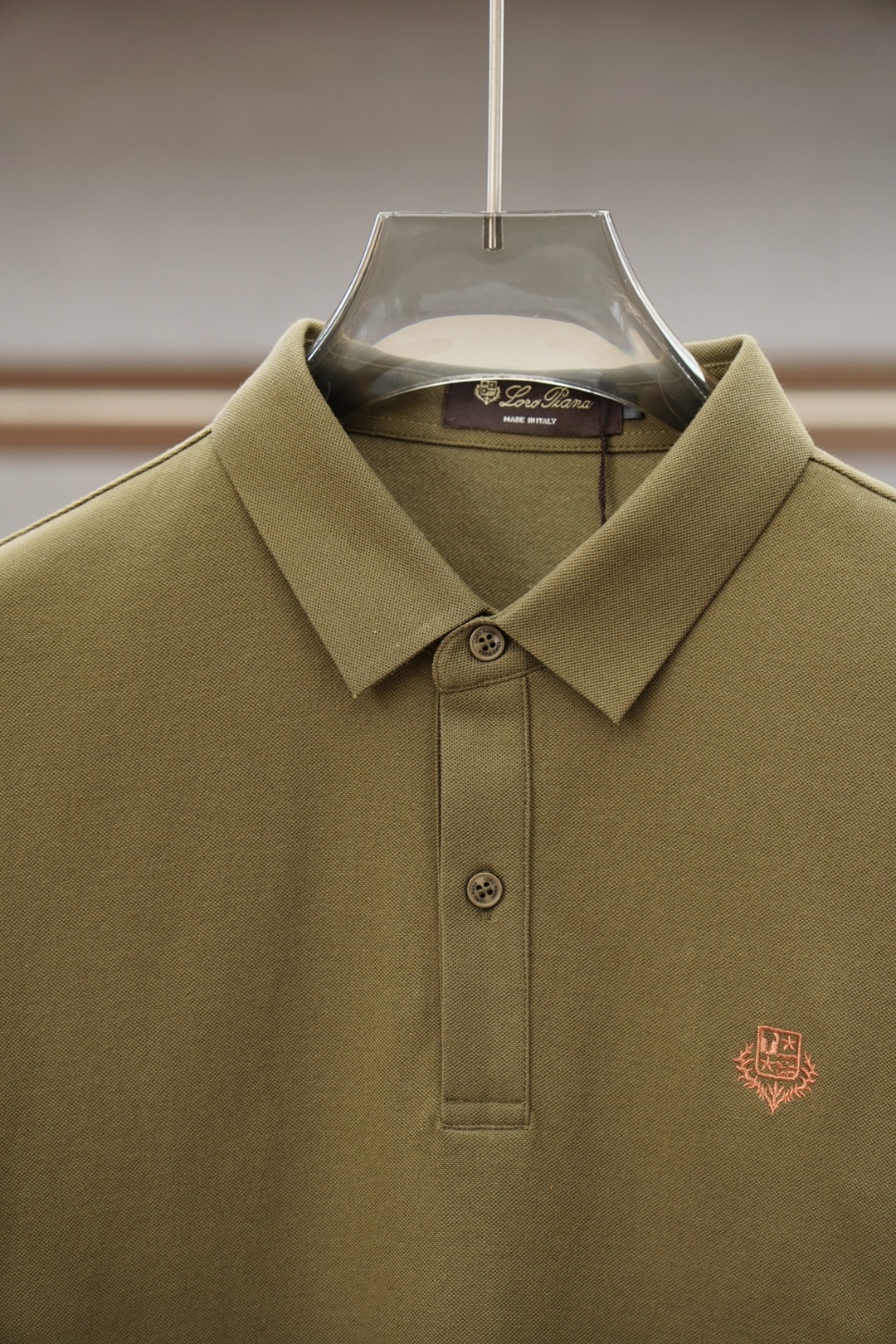 Loro Piana/26年夏季最新男士商务休闲款净版短袖POLO衫🎃🌺🌼香港贸易公司渠道货，高端意大利