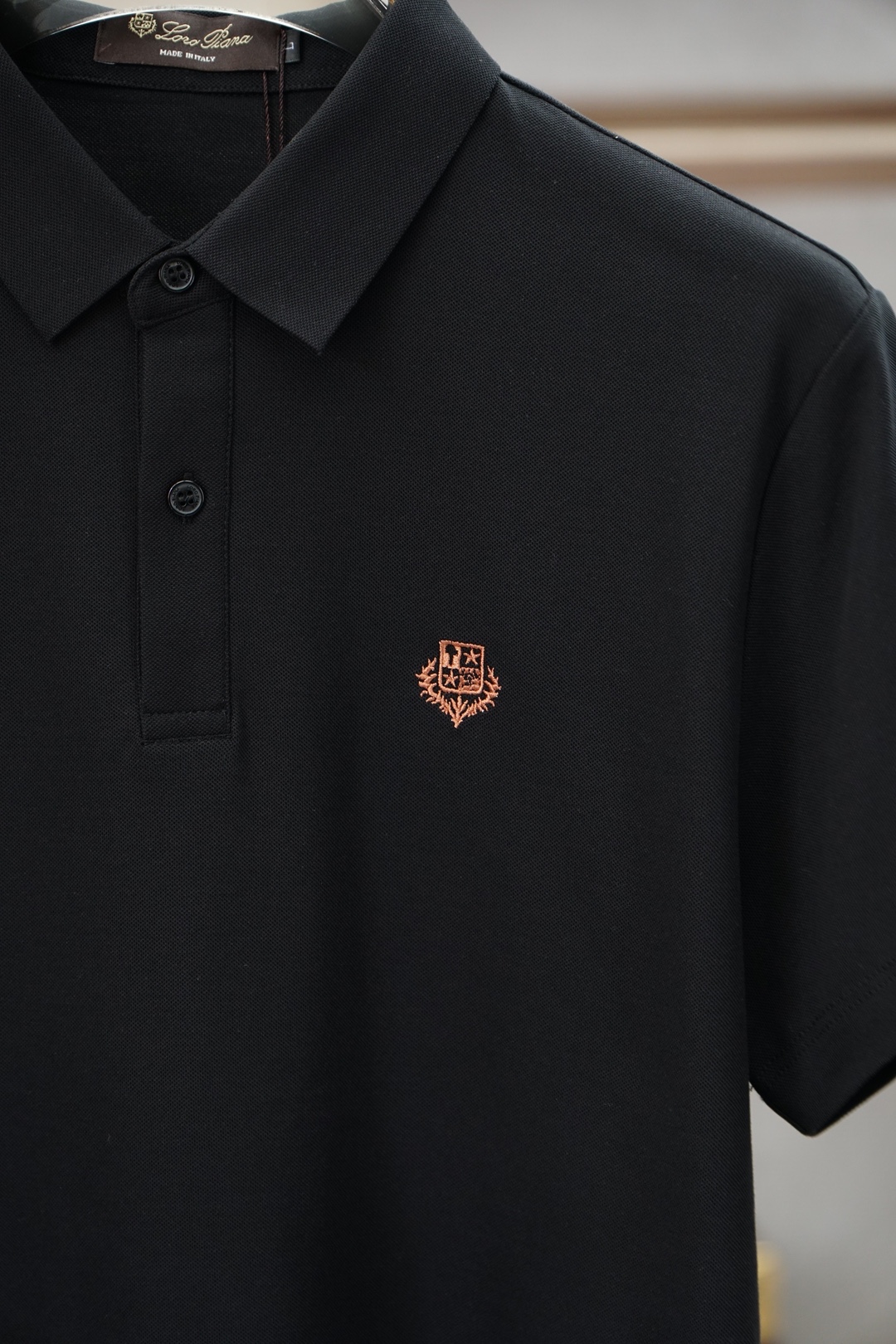 Loro Piana/26年夏季最新男士商务休闲款净版短袖POLO衫🎃🌺🌼香港贸易公司渠道货，高端意大利