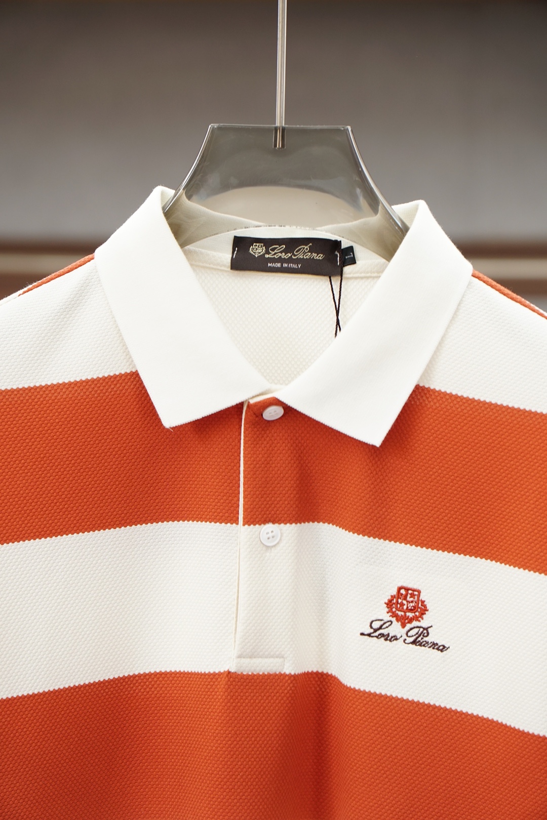 Loro Piana/26年夏季最新男士商务休闲款净版短袖POLO衫🎃🌺🌼香港贸易公司渠道货，高端意大利