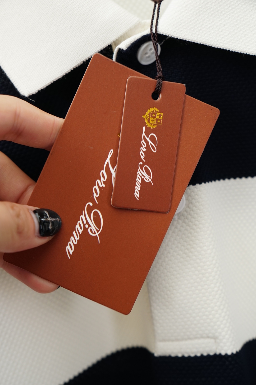 Loro Piana/26年夏季最新男士商务休闲款净版短袖POLO衫🎃🌺🌼香港贸易公司渠道货，高端意大利