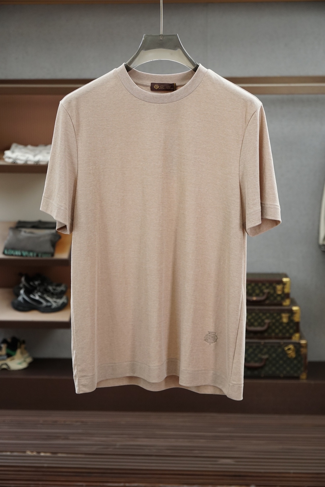 Loro Piana/2026春夏圆领短袖，简约低调奢华气质，商务休闲，一贯的好版型 进口原版超细进口柔