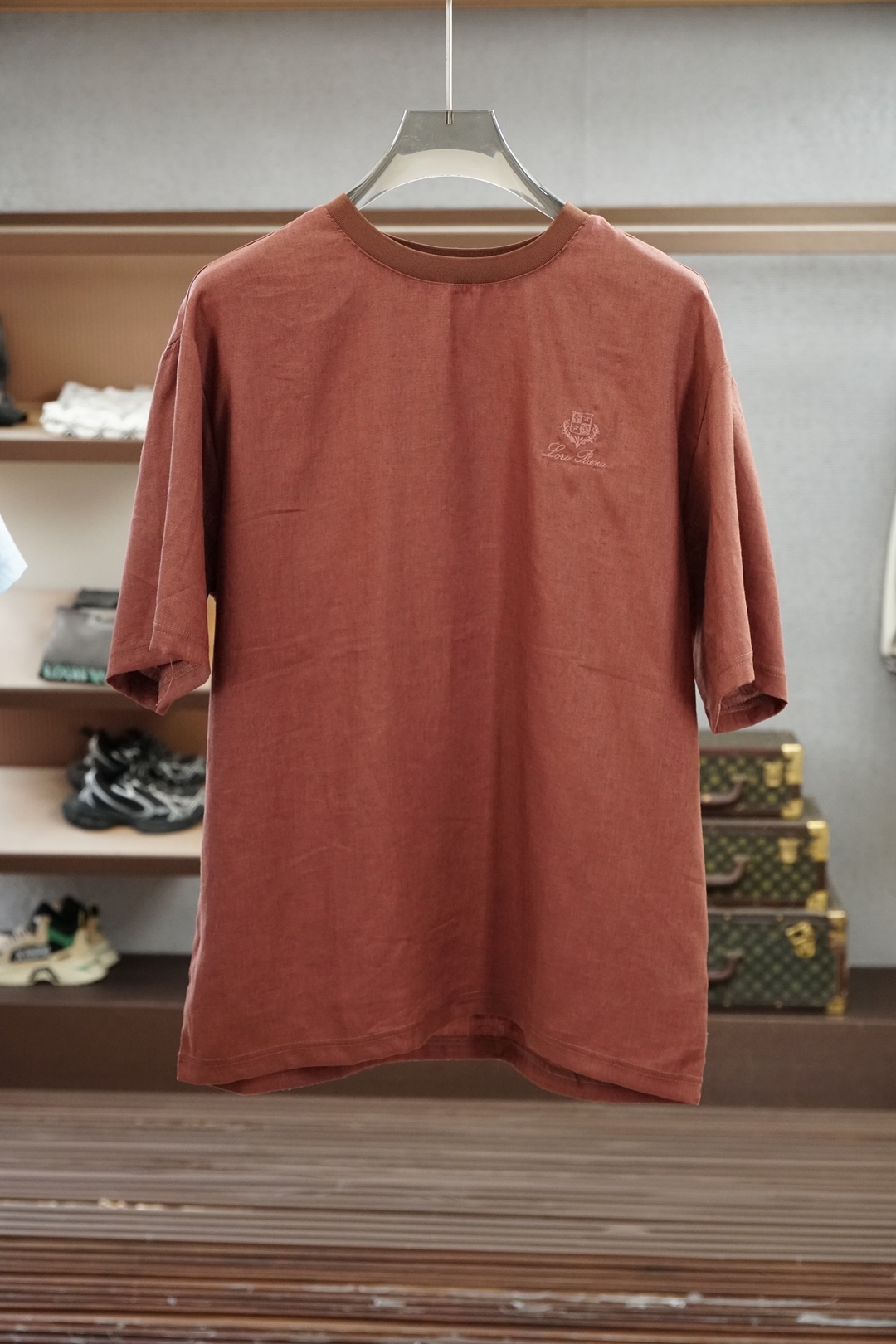 Loro Piana/2026春夏圆领短袖，简约低调奢华气质，商务休闲，一贯的好版型 进口原版超细进口柔
