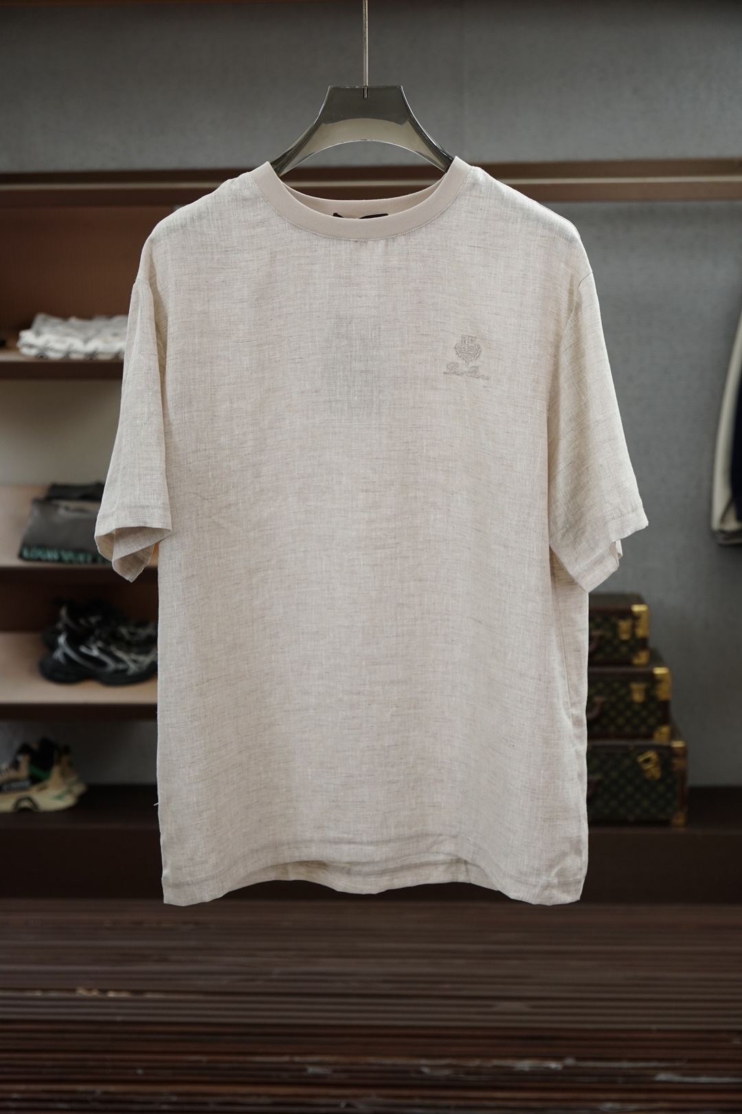 Loro Piana/2026春夏圆领短袖，简约低调奢华气质，商务休闲，一贯的好版型 进口原版超细进口柔