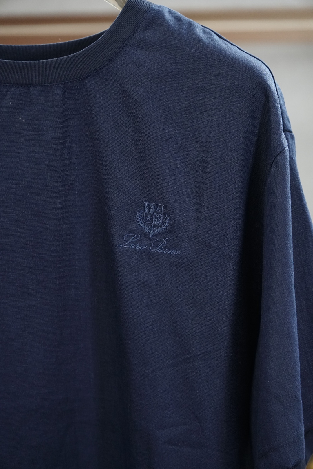 Loro Piana/2026春夏圆领短袖，简约低调奢华气质，商务休闲，一贯的好版型 进口原版超细进口柔